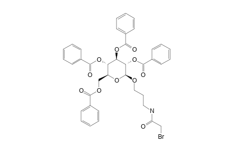 3-(2-BROMOACETAMIDO)-PROPYL-2,3,4,6-TETRA-O-BENZOYL-BETA-D-GLUCOPYRANOSIDE