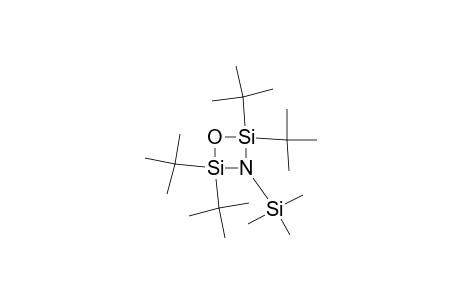 trimethyl-(2,2,4,4-tetratert-butyl-1,3,2,4-oxazadisiletidin-3-yl)silane