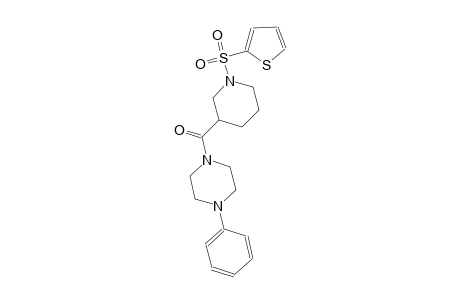 1-phenyl-4-{[1-(2-thienylsulfonyl)-3-piperidinyl]carbonyl}piperazine