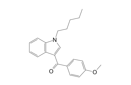 (4-Methoxyphenyl)(1-pentyl-1H-indol-3-yl)methanone