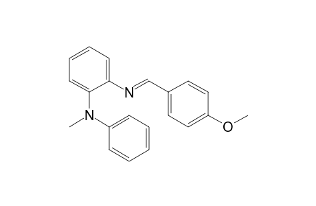 N-(4-Methoxyphenylmethylene)-N'-methyl-N'-phenylbenzene-1,2-diamine