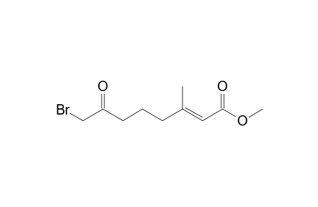 Methyl (E)-8-bromo-3-methyl-7-oxooct-2-enoate