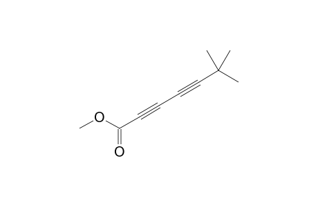 6,6-dimethylhepta-2,4-diynoic acid methyl ester