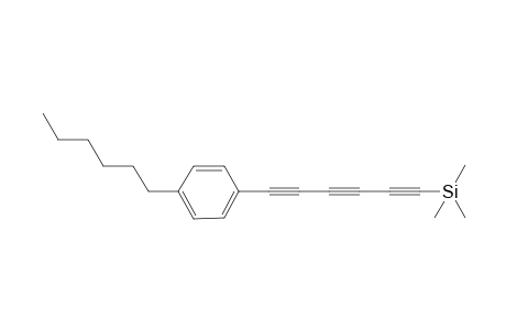 [6-(4-Hexylphenyl)-1,3,5-hexatriynyl]trimethylsilane