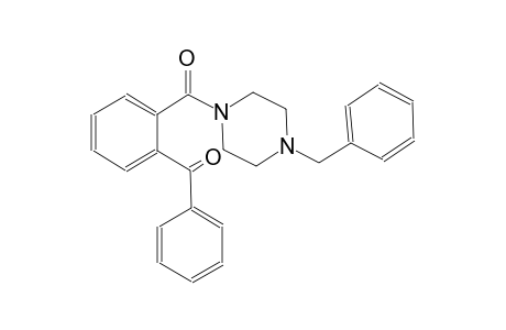 {2-[(4-benzyl-1-piperazinyl)carbonyl]phenyl}(phenyl)methanone