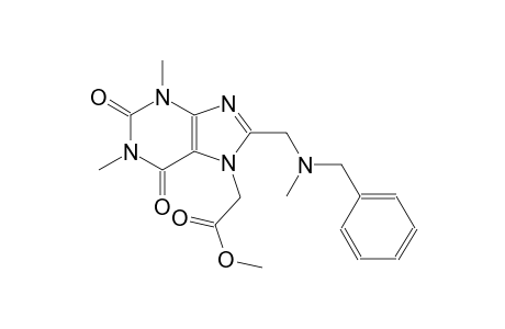 methyl (8-{[benzyl(methyl)amino]methyl}-1,3-dimethyl-2,6-dioxo-1,2,3,6-tetrahydro-7H-purin-7-yl)acetate