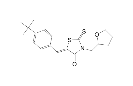 4-thiazolidinone, 5-[[4-(1,1-dimethylethyl)phenyl]methylene]-3-[(tetrahydro-2-furanyl)methyl]-2-thioxo-, (5Z)-