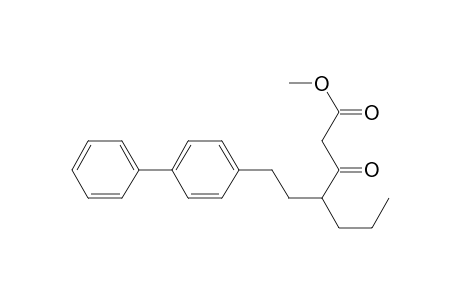 3-keto-4-[2-(4-phenylphenyl)ethyl]enanthic acid methyl ester