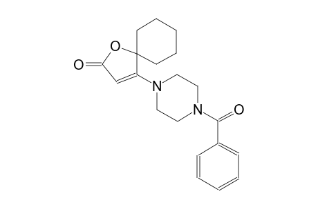 4-(4-benzoyl-1-piperazinyl)-1-oxaspiro[4.5]dec-3-en-2-one