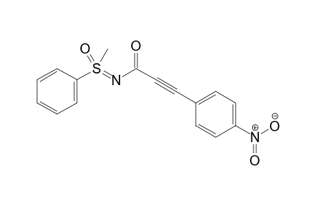 N-[Methyl(oxo)(phenyl)-lamda6-sulfaneylidene]-3-(4-nitrophenyl)propiolamide