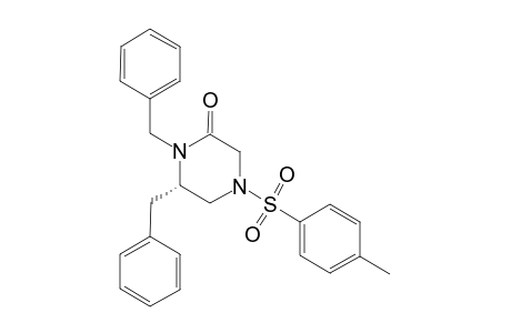 (6S)-1,6-DIBENZYL-4-(PARA-TOLUENESULFONYL)-PIPERAZIN-2-ONE