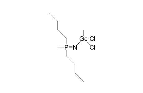 N-(Dichloro-methyl-germyl)-dibutyl-methyl-phosphinimine
