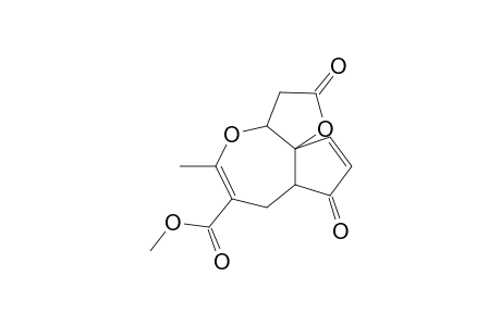 7-Methoxycarbonyl-8-methyl-9,13-dioxatricyclo[8.3.0.0(1,5)]trideca-2,7-dien-4,12-dione