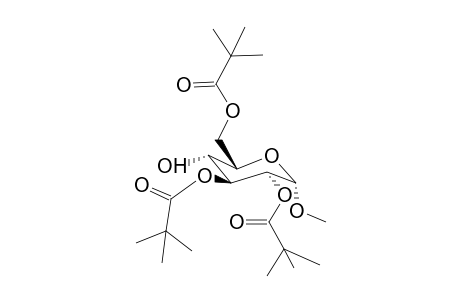 Methyl-2,3,6-tri-O-pivaloyl-a-d-glucopyranoside