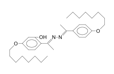 2-Hydroxy-A,A'-dimethyl-4,4'-dioctyloxy-benzalazine