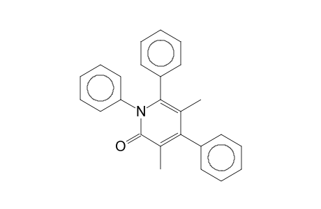 alpha-PYRIDONE, 3,5-DIMETHYL-1,4,6-TRIPHENYL-