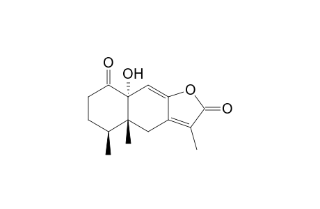 (4aR,5S,8aR)-4a,6,7,8a-Tetrahydro-8ahydroxy-3,4a,5-trimethylnaphtho[2,3-b]furan-2,8(4H,5H)-dione