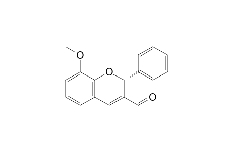 (R)-2-Phenyl-8-methoxy-2H-chromene-3-carbaldehyde
