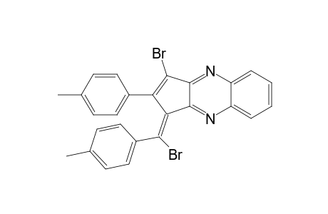 (Z)-3-bromo-1-(bromo(p-tolyl)methylene)-2-p-tolyl-1H-cyclopenta[b]quinoxaline