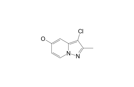3-chloro-2-methylpyrazolo[1,5-a]pyridin-5-ol