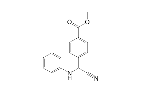 Methyl 4-[Cyano(phenylamino)methyl]benzoate