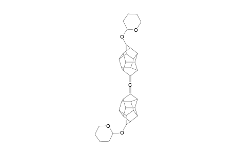 Bis[tetrahydropyranyloxyheptacyclo[6.6.0.0(2,6).0(3,13).0(4,11).0(5,9).0(10,14)]tetradecylidene]methane