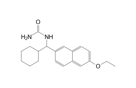 N-[cyclohexyl(6-ethoxy-2-naphthyl)methyl]urea
