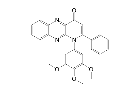 2-Phenyl-1-(3,4,5-trimethoxyphenyl)pyrido[2,3-b]quinoxalin-4(1H)-one