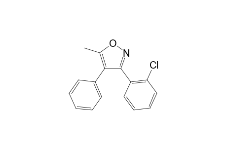 3-(2-Chlorophenyl)-5-methyl-4-phenylisoxazole