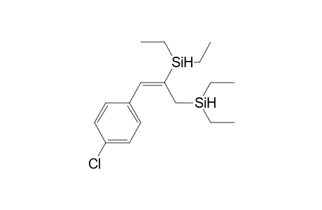 (E)-(3-(4-Chlorophenyl)prop-2-ene-1,2-diyl)bis(diethylsilane)