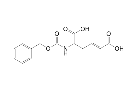 (E)-(2S)-5-(Benzyloxycarbonylamino)hex-2-enedioic acid