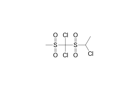 1-Chloro-1-([dichloro(methylsulfonyl)methyl]sulfonyl)ethane