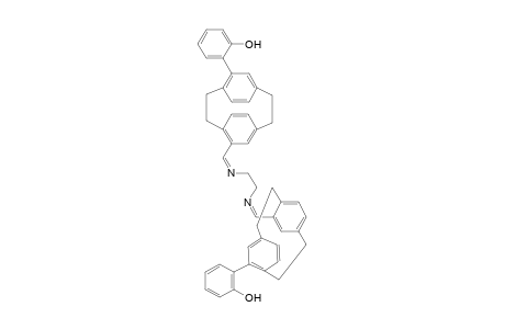 2-(4(2)-((Z)-((2-(((Z)-(4(3)-(2-hydroxyphenyl)-1,4(1,4)-dibenzenacyclohexaphane-1(2)-yl)methylene)amino)ethyl)imino)methyl)-1,4(1,4)-dibenzenacyclohexaphane-1(2)-yl)phenol
