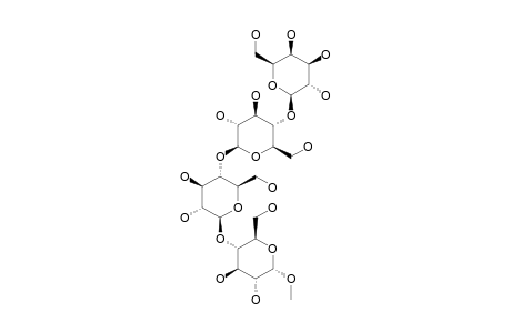 METHYL-O-beta-D-GALAKTOPYRANOSYL-(1->4)-O-beta-D-GLUCOPYRANOYL-(1->4)-O-beta-D-GLUCOPYRANOYL-(1->4)-O-alpha-D-GLUCOPYRANOSIDE