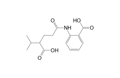 2-[4-formamido-2-(propan-2-yl)butanoic acid]benzoic acid