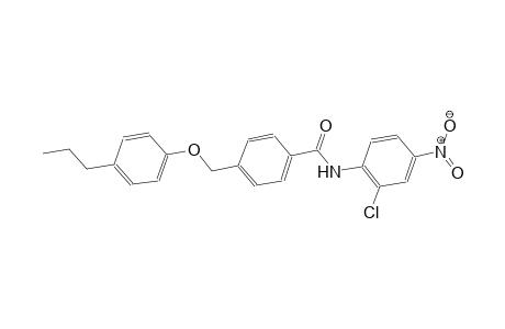 N-(2-chloro-4-nitrophenyl)-4-[(4-propylphenoxy)methyl]benzamide