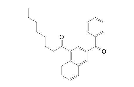 1-(3-Benzoylnaphthalen-1-yl)octan-1-one