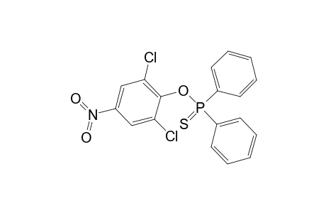 Phosphinothioic acid, diphenyl-, o-(2,6-dichloro-4-nitrophenyl) ester