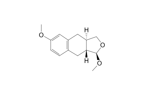 (1R,3aR,9aR)-1,6-dimethoxy-1,3,3a,4,9,9a-hexahydronaphtho[2,3-c]furan