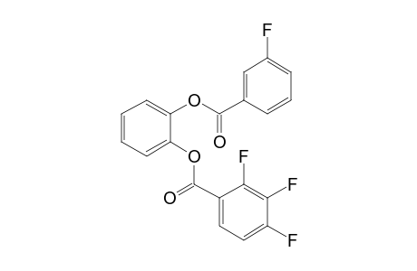 1,2-Benzenediol, o-(3-fluorobenzoyl)-o'-(2,3,4-trifluorobenzoyl)-