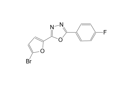 2-(5-bromo-2-furyl)-5-(4-fluorophenyl)-1,3,4-oxadiazole