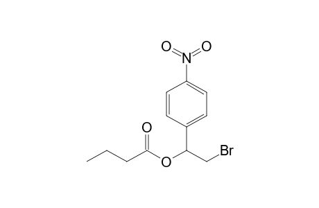 1-Butanoyloxy-2-bromo-1-(4-nitrophenyl)ethane