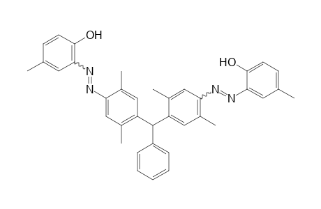 4,4'-Benzylidendi-2,5-xylidine=>(2 mol)p-cresol