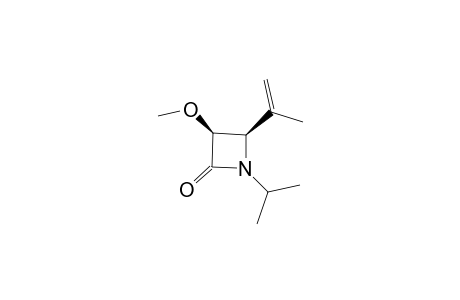 (3S,4R)-3-methoxy-1-propan-2-yl-4-prop-1-en-2-yl-azetidin-2-one