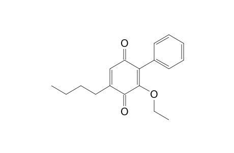 5-n-Butyl-3-ethoxy-2-phenyl-2,5-cyclohexadiene-1,4-dione