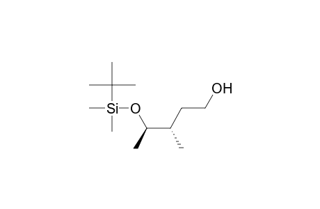 1-Pentanol, 4-[[(1,1-dimethylethyl)dimethylsilyl]oxy]-3-methyl-, [R-(R*,S*)]-