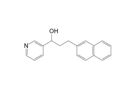 3-Pyridinemethanol, alpha-[2-(2-naphthalenyl)ethyl]-