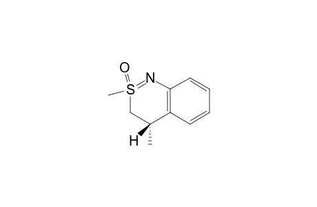 (R*,S*)-2.lambda.4-2,1-Benzothiazine-3,4-dihydro-2,4-dimethyl-2-oxide