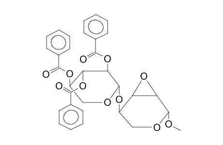 METHYL 2,3-ANHYDRO-4-O-(2,3,4-TRI-O-BENZOYL-BETA-D-XYLOPYRANOSYL)-BETA-D-RIBOPYRANOSIDE