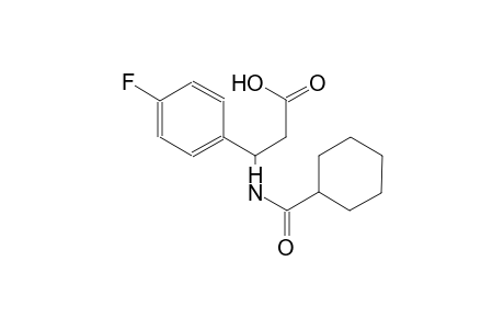 benzenepropanoic acid, beta-[(cyclohexylcarbonyl)amino]-4-fluoro-
